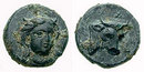 Münze aus der Aiolis